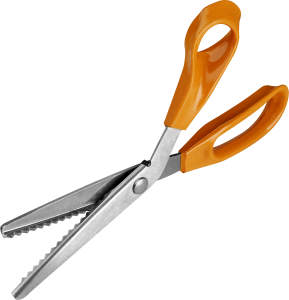 Orange scissors PNG image download-4370